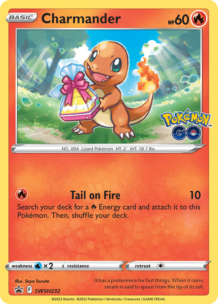 Charmander⁣ - SWSH Black Star Promos⁣ (Promo)⁣ [232] English / Near Mint / Normal