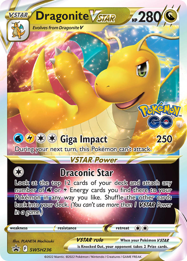 Dragonite VSTAR⁣ - SWSH Black Star Promos⁣ (Promo)⁣ [236] English / Near Mint / Normal
