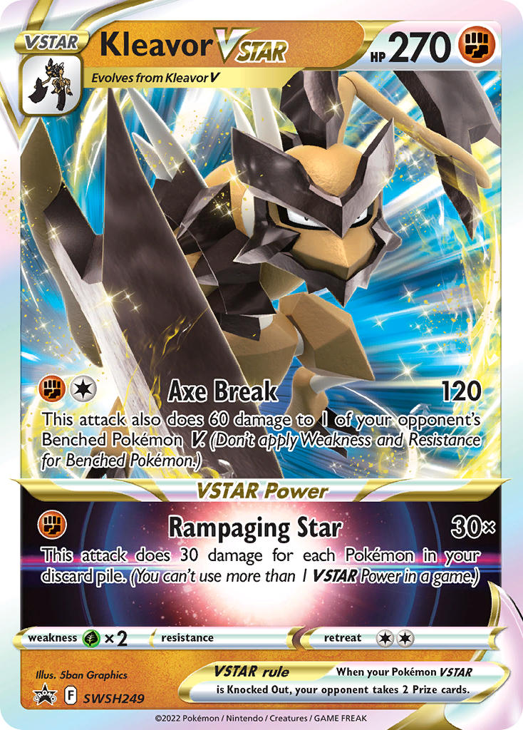 Kleavor VSTAR⁣ - SWSH Black Star Promos⁣ (Promo)⁣ [249] English / Near Mint / Normal