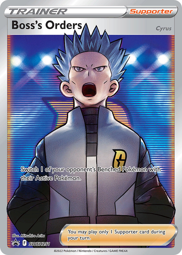Boss's Orders⁣ - SWSH Black Star Promos⁣ (Promo)⁣ [251] English / Near Mint / Normal