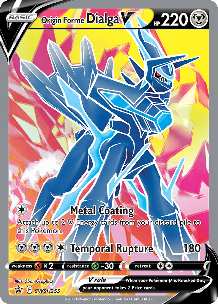 Origin Forme Dialga V - SWSH Black Star Promos (Promo) [SWSH-255] English / Near Mint / Normal
