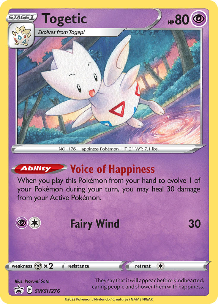 Togetic - SWSH Black Star Promos (Promo) [SWSH-276] English / Excellent / Normal