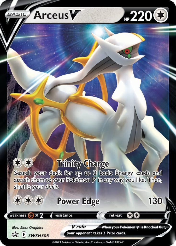 Arceus V - SWSH Black Star Promos (Promo) [SWSH-306] English / Near Mint / Normal
