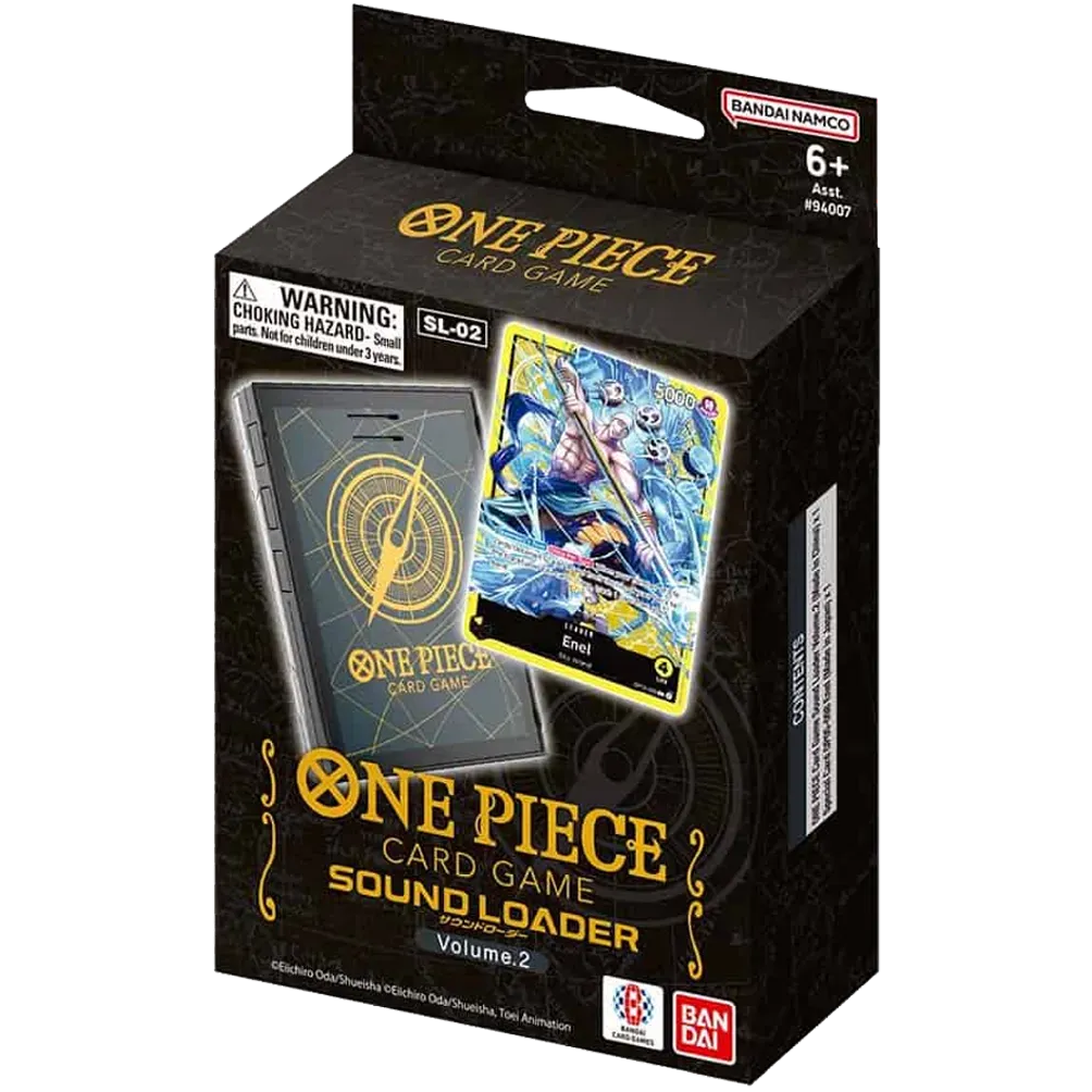 One Piece Card Game: Sound Loader Enel - Volume 2 Tilbehør
