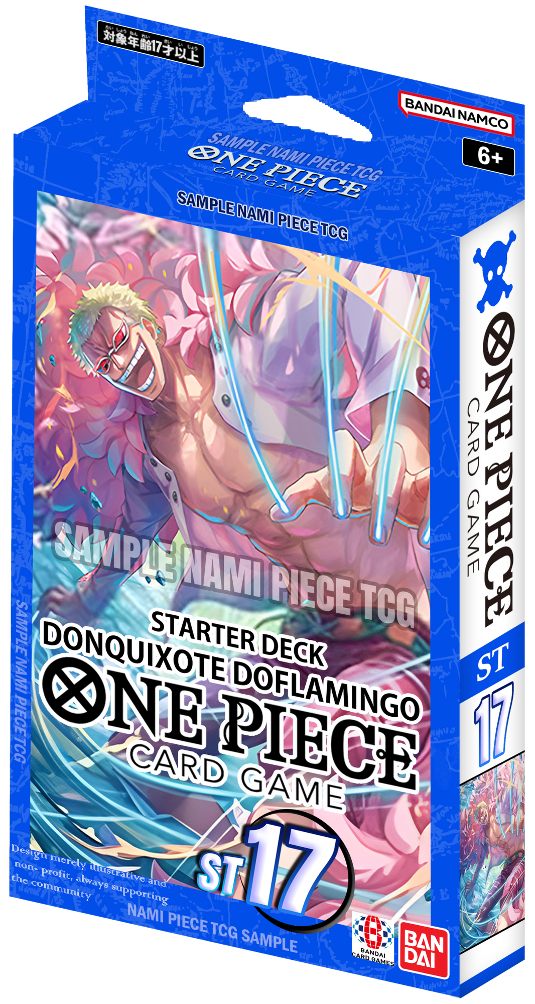 One Piece Card Game Starter Deck ST17 Donquixote Doflamingo Kortspil