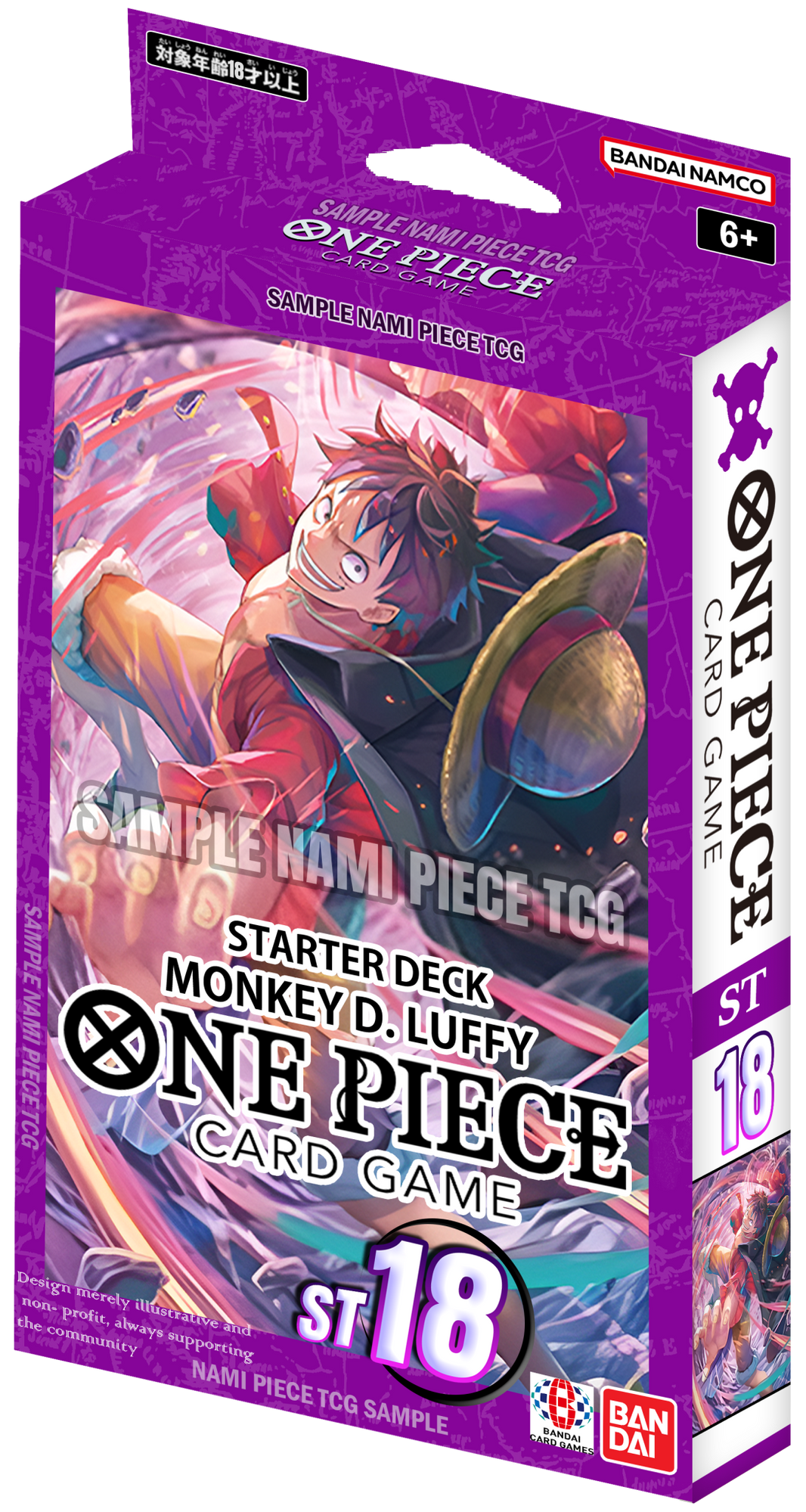 One Piece Card Game Starter Deck ST18 Monkey D. Luffy Kortspil