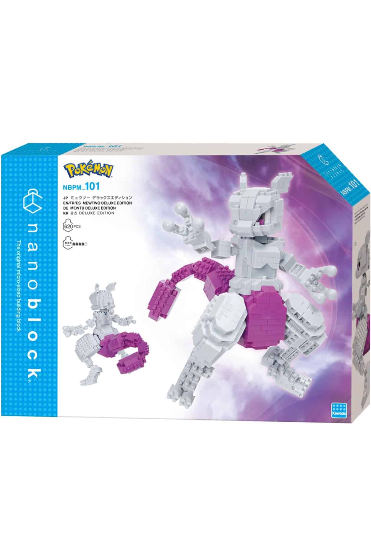 Nanoblock: Pokémon - Mewtwo Deluxe Advanced Series