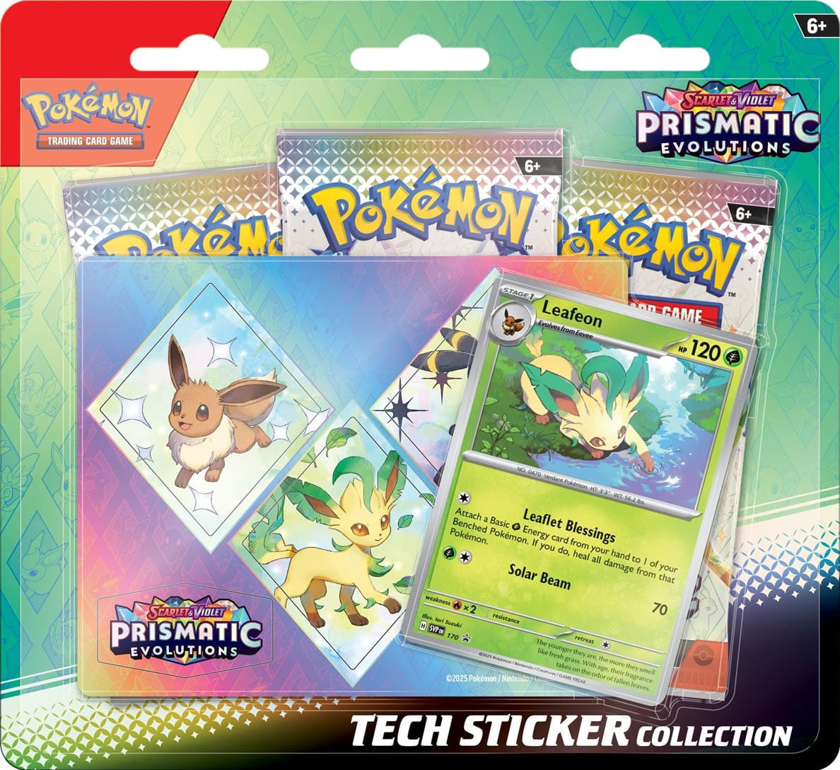 Pokémon TCG: Scarlet & Violet: Prismatic Evolutions - Tech Sticker Collection Kortspil