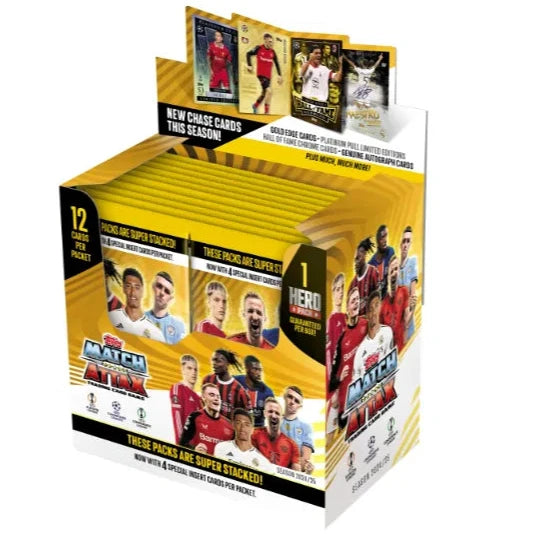 Topps Match Attax UEFA Champions League 2024/25 Booster Display Box Kortspil