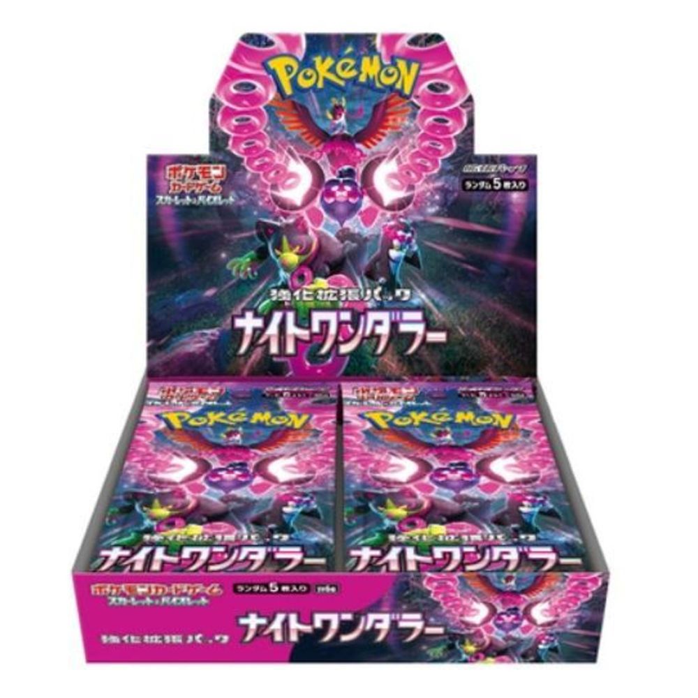 Pokémon TCG SV6a Night Wanderer Booster Box Japansk Kortspil