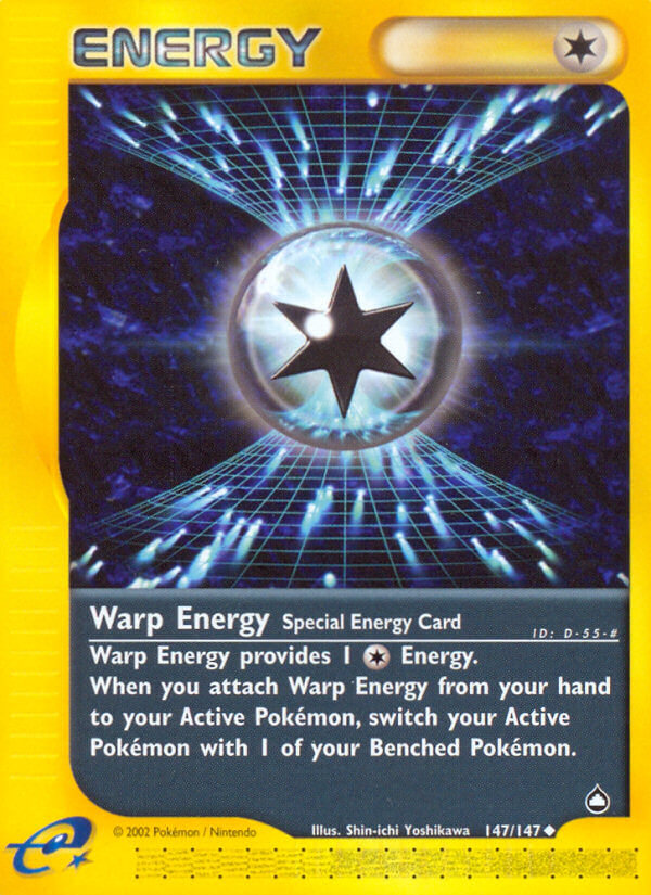 Warp Energy⁣ - Aquapolis⁣ (Uncommon)⁣ [147] English / Excellent / Normal