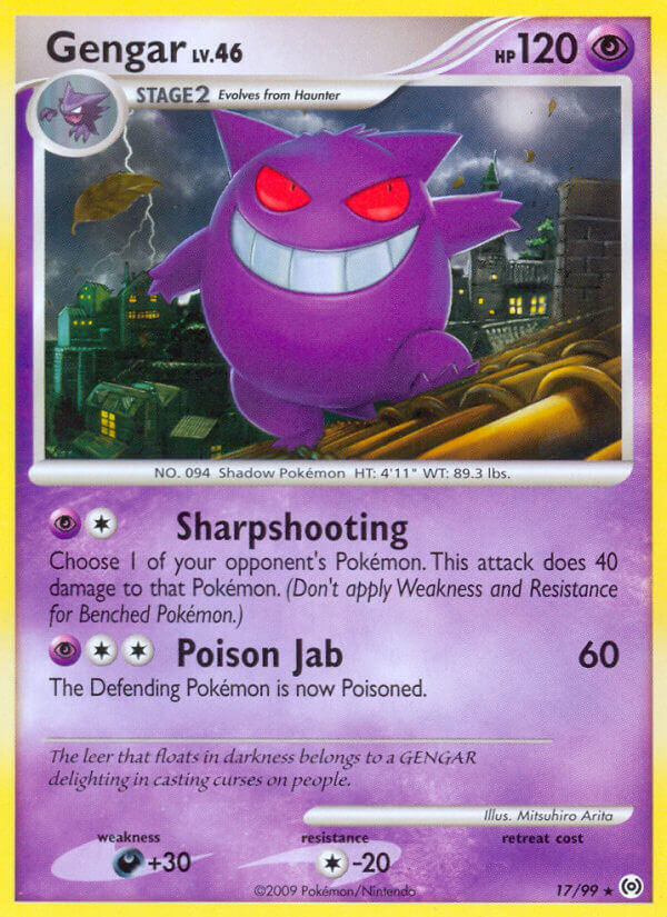 Gengar Lv.46 - Arceus (Rare) [17] Kortspil