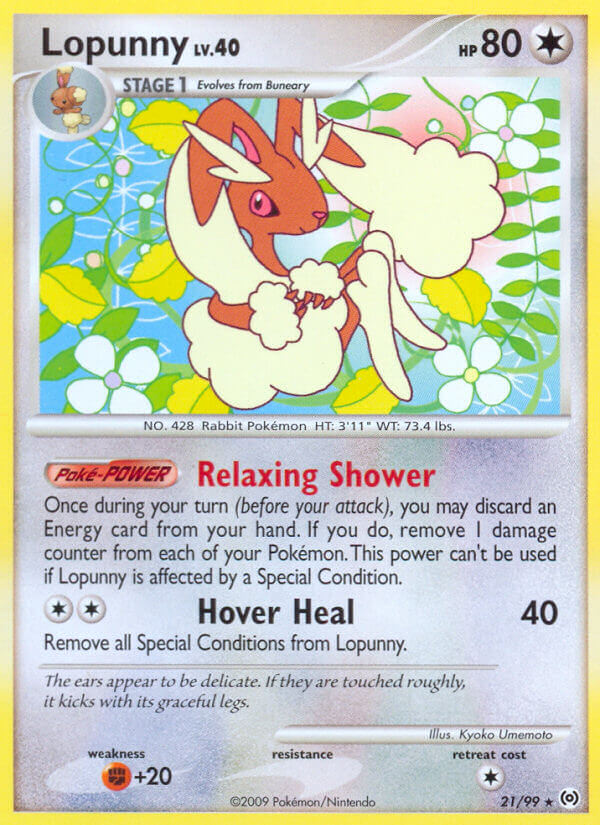 Lopunny Lv.40 - Arceus (Rare) [AR-21] English / Near Mint / Normal