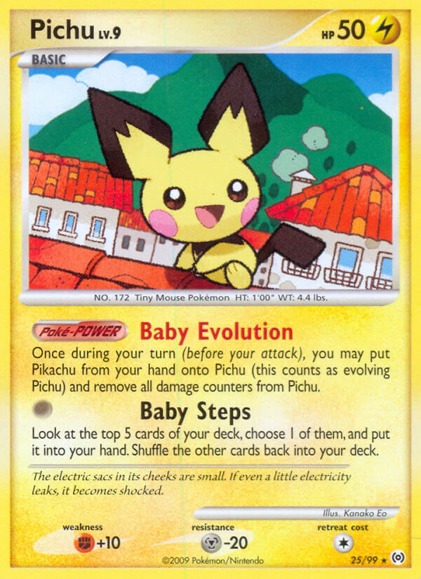Pichu Lv.9 - Arceus (Rare) [AR-25] English / Near Mint / Normal