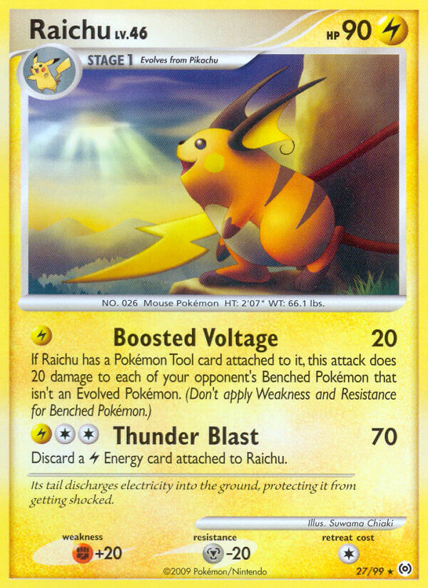 Raichu Lv.46 - Arceus (Rare) [AR-27] English / Near Mint / Normal