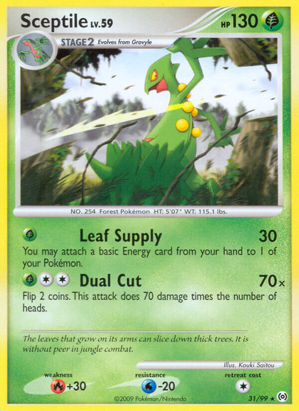 Sceptile Lv.59 - Arceus (Rare) [AR-31] English / Near Mint / Normal