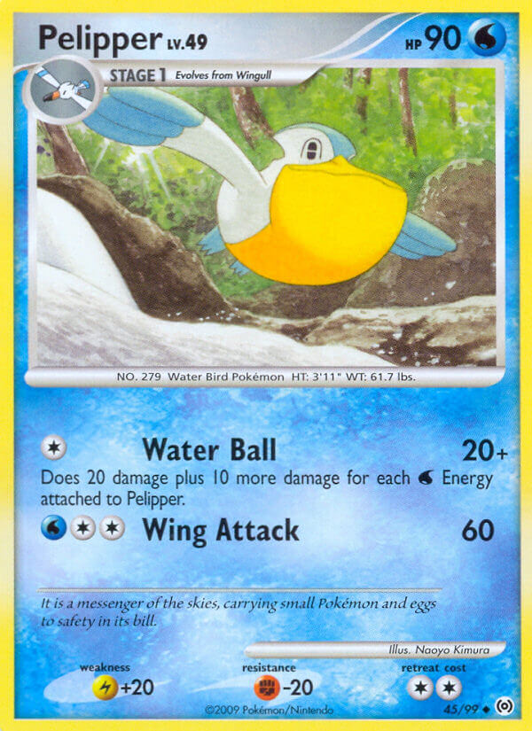 Pelipper Lv.49 - Arceus (Uncommon) [AR-45] English / Near Mint / Normal