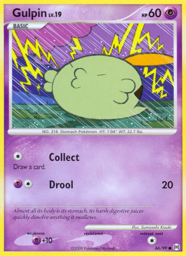 Gulpin Lv.19 - Arceus (Common) [AR-66] English / Near Mint / Normal