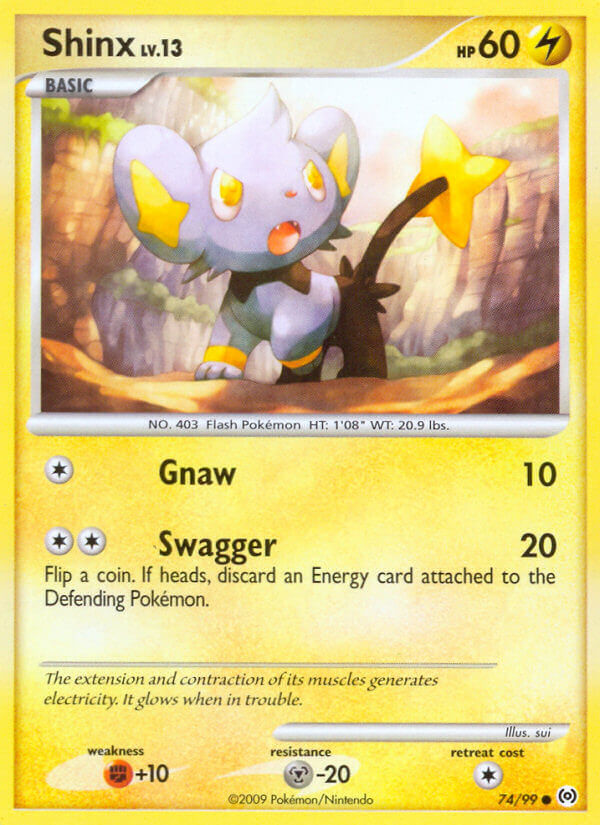 Shinx Lv.13 - Arceus (Common) [AR-74] English / Near Mint / Normal