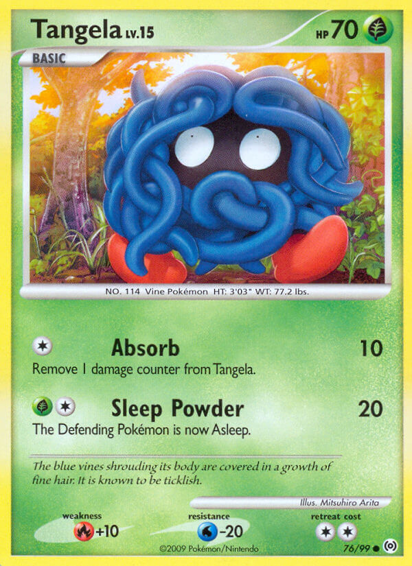 Tangela Lv.15 - Arceus (Common) [AR-76] English / Near Mint / Normal