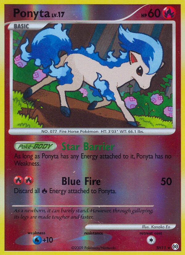 Ponyta Lv.17 - Arceus (Secret Rare) [AR-SH11] English / Near Mint / Normal