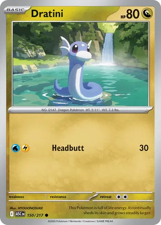 Dratini - Ascended Heroes (Common) [ASC-150] English / Near Mint / Normal