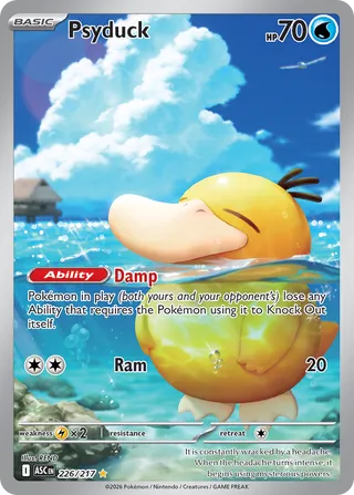 Psyduck - Ascended Heroes (Illustration Rare) [ASC-226] English / Near Mint / Normal