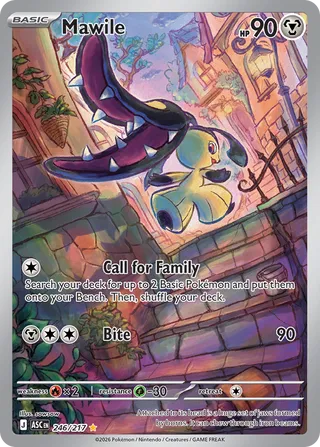 Mawile - Ascended Heroes (Illustration Rare) [ASC-246] English / Near Mint / Normal