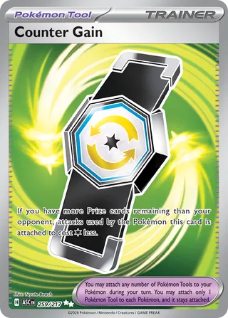 Counter Gain - Ascended Heroes (Ultra Rare) [ASC-259] English / Near Mint / Normal