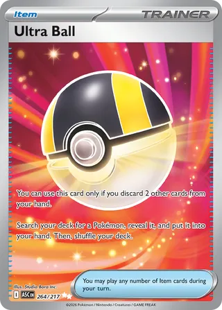 Ultra Ball - Ascended Heroes (Ultra Rare) [ASC-264] English / Near Mint / Normal