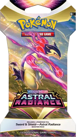 Pokémon TCG: Sword & Shield: Astral Radiance - Sleeved Booster Pack Kortspil