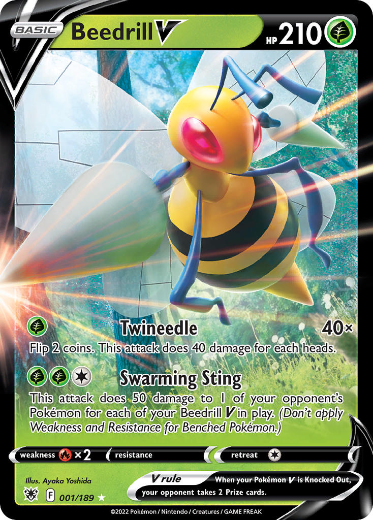 Beedrill V - Astral Radiance (Ultra Rare) [ASR-001] English / Near Mint / Normal