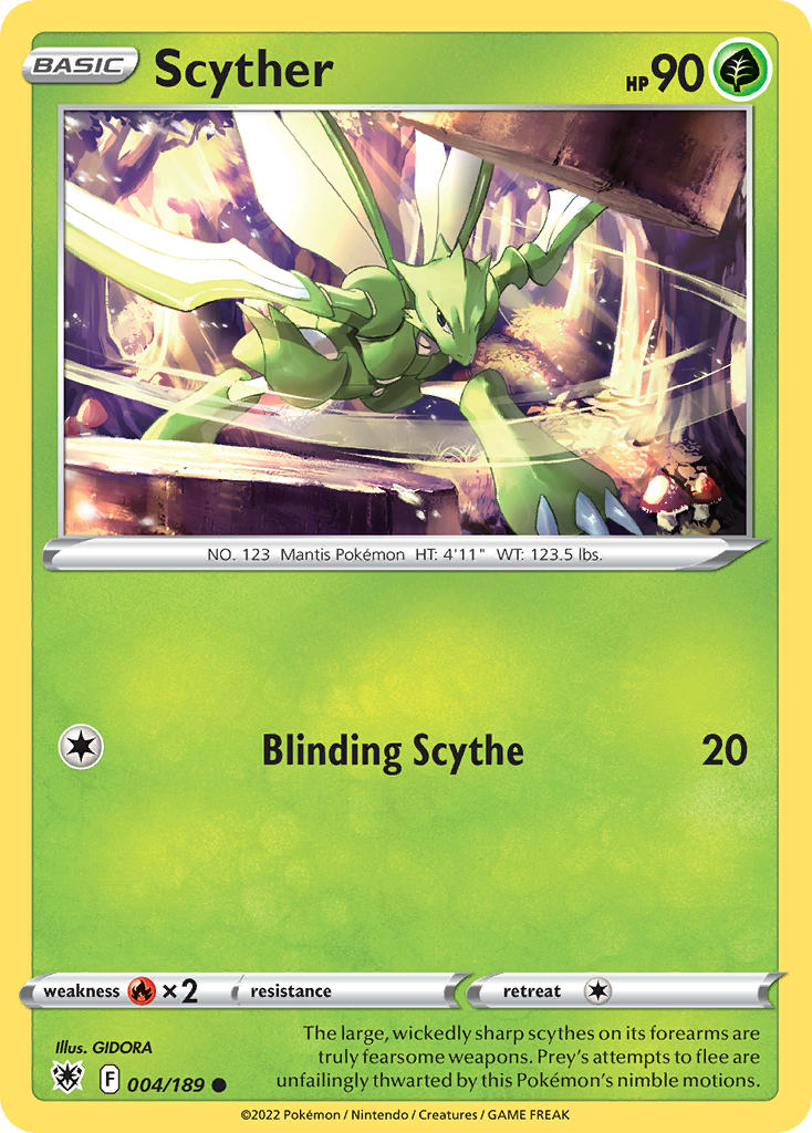 Scyther - Astral Radiance (Common) [ASR-004] English / Near Mint / Normal