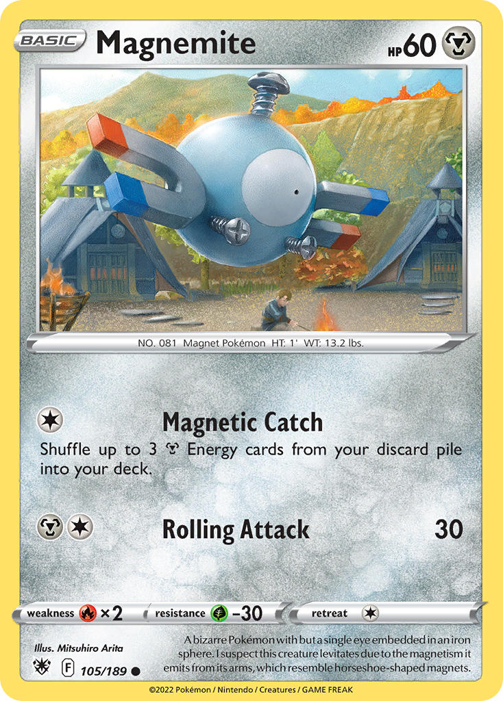 Magnemite - Astral Radiance (Common) [ASR-105] English / Near Mint / Normal