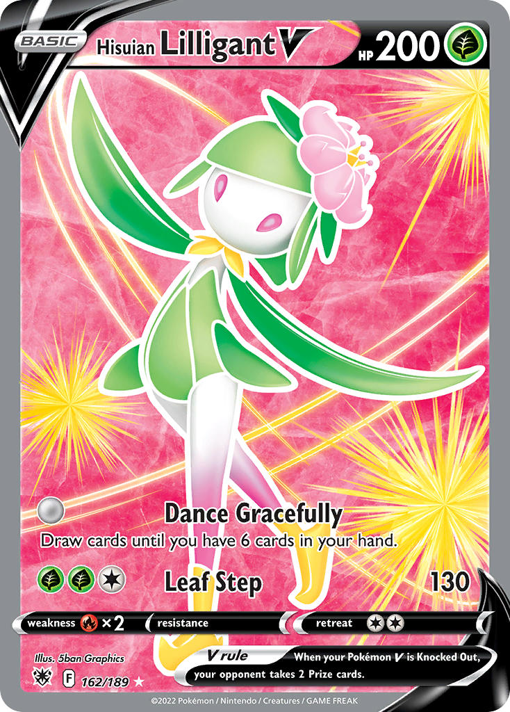 Hisuian Lilligant V - Astral Radiance (Ultra Rare) [ASR-162] English / Near Mint / Normal