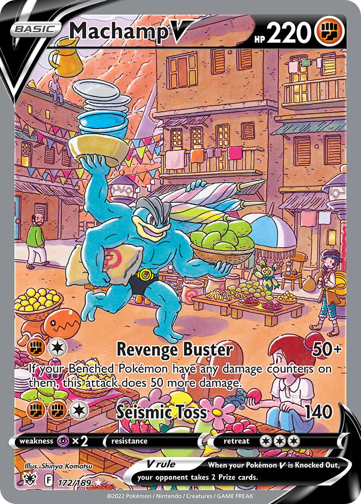 Machamp V - Astral Radiance (Ultra Rare) [ASR-172] English / Near Mint / Normal