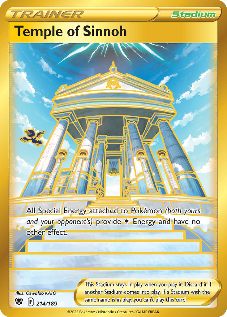 Temple of Sinnoh - Astral Radiance (Secret Rare) [ASR-214] English / Near Mint / Normal