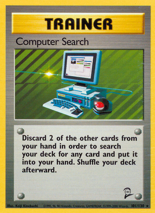 Computer Search - Base Set 2 (Rare) [B2-101] English / Excellent / Normal