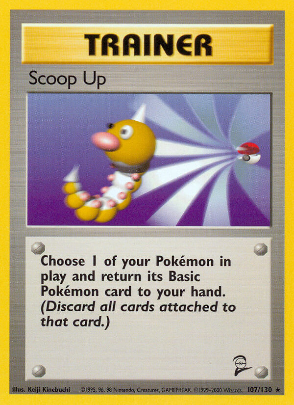 Scoop Up⁣ - Base Set 2⁣ (Rare)⁣ [107] English / Near Mint / Normal