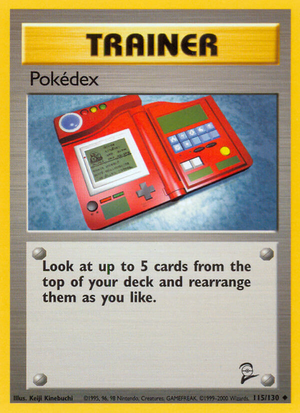Pokédex - Base Set 2 (Uncommon) [B2-115] English / Near Mint / Normal