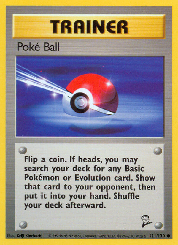 Poké Ball⁣ - Base Set 2⁣ (Common)⁣ [121]