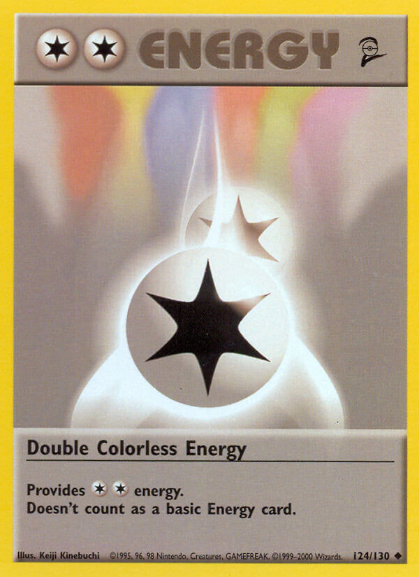 Double Colorless Energy⁣ - Base Set 2⁣ (Uncommon)⁣ [124] English / Light Played / Normal