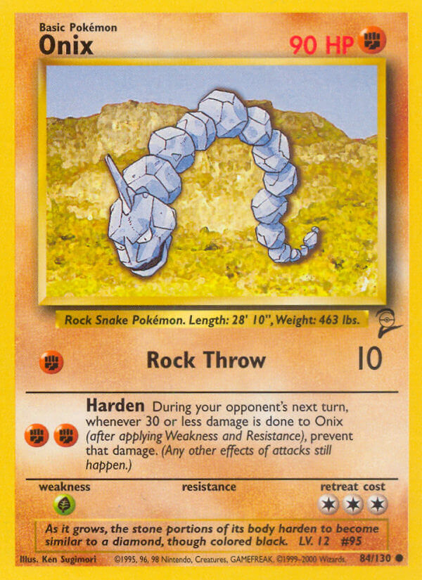 Onix - Base Set 2 (Common) [B2-84] English / Near Mint / Normal