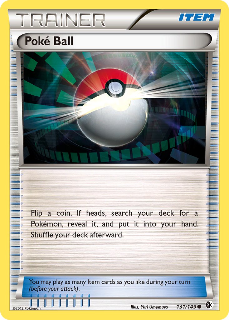 Poké Ball - Boundaries Crossed (Common) [BCR-131] English / Near Mint / Normal