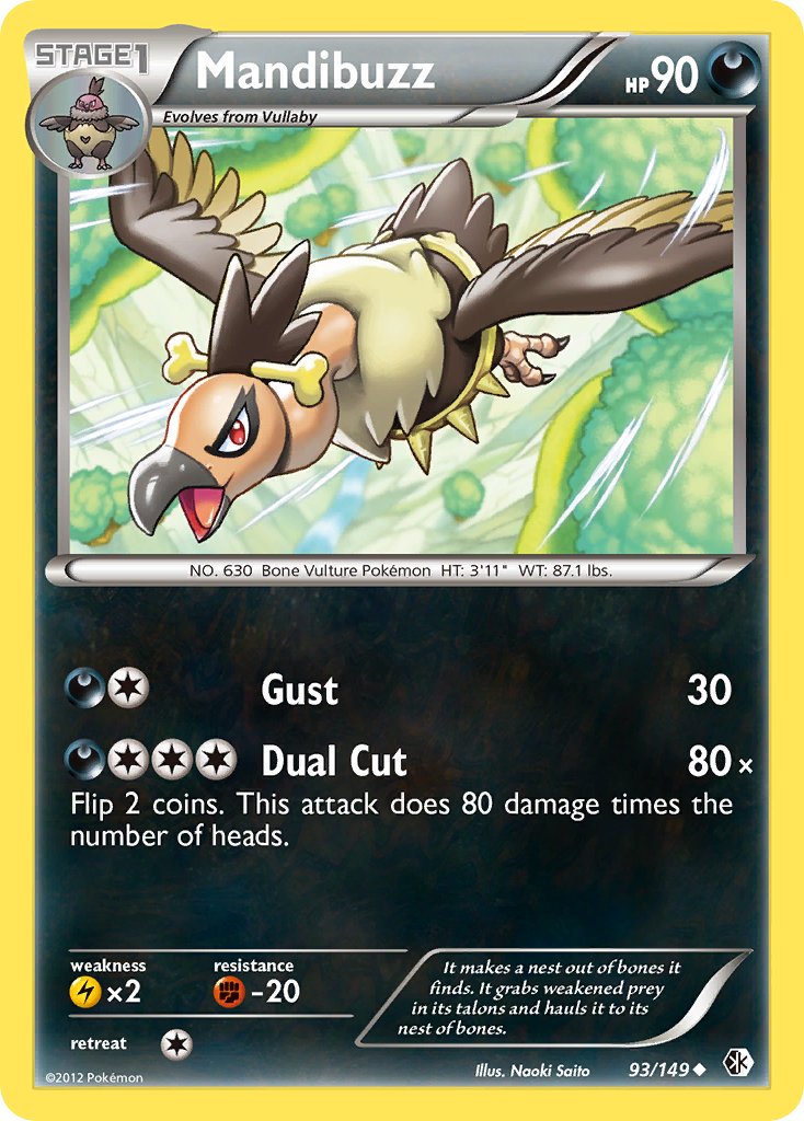 Mandibuzz - Boundaries Crossed (Uncommon) [BCR-93] English / Near Mint / Normal