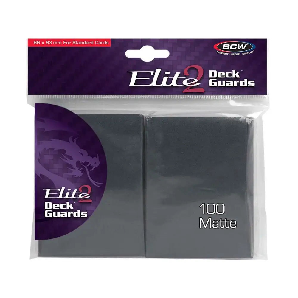 BCW: Deck Guard Elite2 Matte (100 stk.) Card Sleeves BCW 