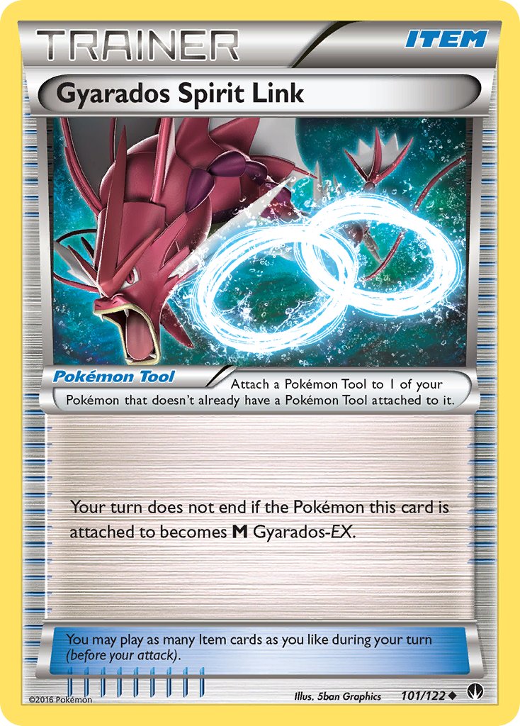 Gyarados Spirit Link - BREAKpoint (Uncommon) [BKP-101] English / Near Mint / Normal