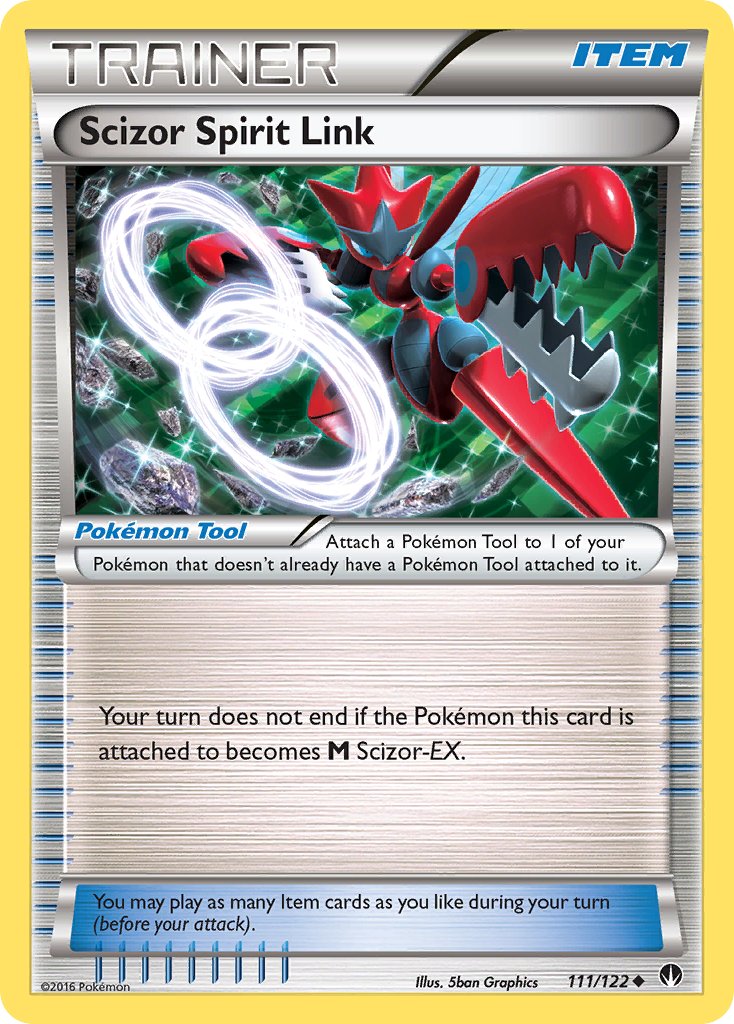 Scizor Spirit Link - BREAKpoint (Uncommon) [BKP-111] English / Near Mint / Normal