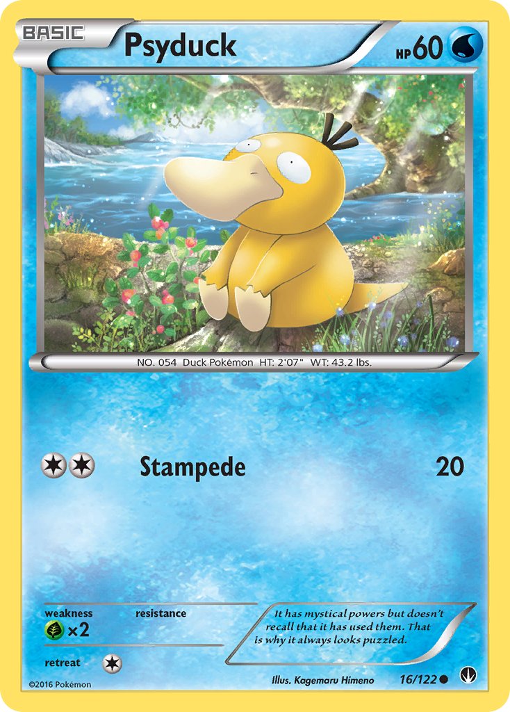 Psyduck - BREAKpoint (Common) [BKP-16] English / Near Mint / Normal