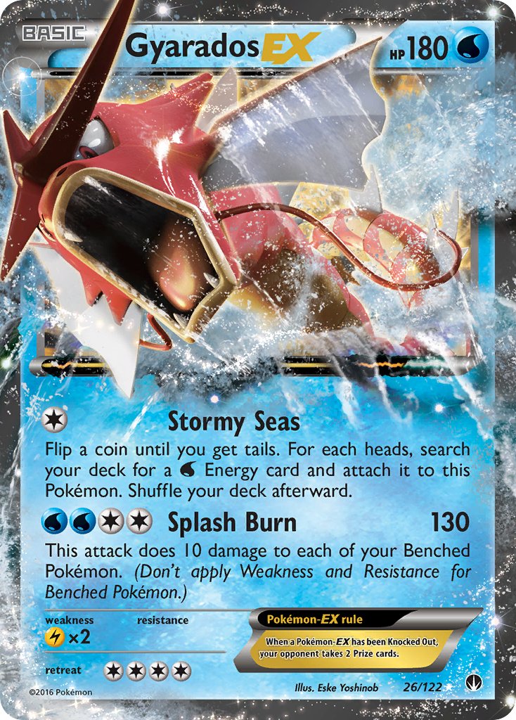 Gyarados EX - BREAKpoint (Ultra Rare) [BKP-26] English / Near Mint / Normal